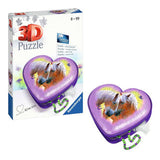 3D Puzzle Herzschatulle Pferde