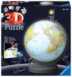 3D Puzzle Globus mit Licht