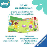 Play+ Mein Spiel mit-Magnetbuch Komm, wir lernen die Farben - ab 18 Monate