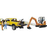 Bruder RAM Rental Service mit Minibagger