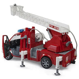 Bruder MB Sprinter Feuerwehr mit Drehleiter, Pumpe und Light & Sound Modul