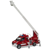 Bruder MB Sprinter Feuerwehr mit Drehleiter, Pumpe und Light & Sound Modul