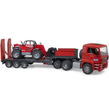 Bruder MAN TGA Tieflader mit Manitou Teleskoplader MLT 633