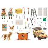 PLAYMOBIL Wiltopia - Mit dem Geländewagen bei den Löwen (71293)