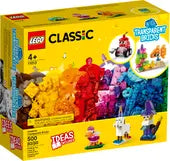 Lego Classic 11013 Kreativ-Bauset mit durchsichtigen Steinen