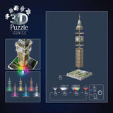 3D Puzzle Iconics: Big Ben - mit Licht