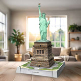 3D Puzzle Iconics: Freiheitsstatue - mit Licht