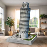 3D Puzzle Iconics: Schiefer Turm von Pisa - mit Licht