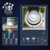 3D Puzzle Iconics: Schiefer Turm von Pisa - mit Licht