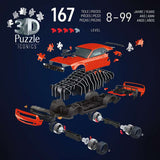 3D Puzzle Iconics: Dodge Chall. R/T Scat Pack Widebody