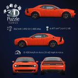 3D Puzzle Iconics: Dodge Chall. R/T Scat Pack Widebody