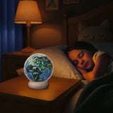 3D Puzzle-Ball Nachtlicht Erde mit Tiermotiven