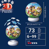 3D Puzzle-Ball Nachtlicht Paw Patrol