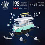 3D Puzzle Iconics: Volkswagen T1 Chrom Edition