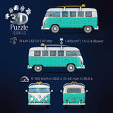 3D Puzzle Iconics: Volkswagen T1 Chrom Edition