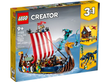 Lego Creator 31132 Wikingerschiff mit Midgardschlange