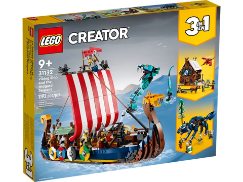 Lego Creator 31132 Wikingerschiff mit Midgardschlange