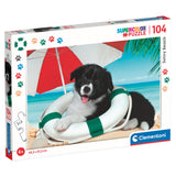 Puzzle Sunny Beach 104 tlg.