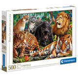 Puzzle Wild Cats 500 tlg.