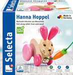 Nachzieh-Hase Hanna Hoppel 13cm       4062023