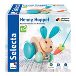 Nachzieh-Hase Henny Hoppel 13cm  4062100
