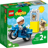 10967 Polizeimotorrad Lego Duplo, 5 Teile, ab 2 Jahren