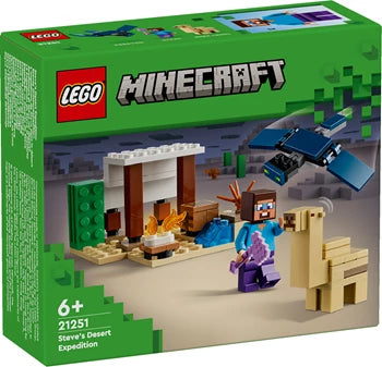 21251 Steves Wüstenexpedition Lego Minecraft, 75 Teile, ab 6 Jahren