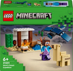 21251 Steves Wüstenexpedition Lego Minecraft, 75 Teile, ab 6 Jahren