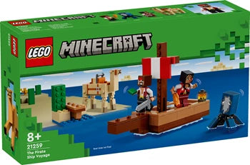 21259 Die Piratenschiffreise Lego Minecraft, 166 Teile, ab 8 Jahren
