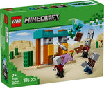 21267 Die Illager Wüstenpatrouille Lego Minecraft, 105 Teile, ab 7 Jahren