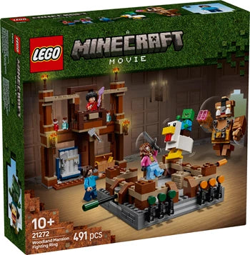 21272 Waldanwesen mit Boxring Lego Minecraft, 491 Teile, ab 10 Jahren