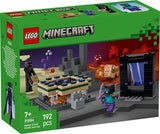 Reise durch Nether und Endportal Lego Minecraft, 192 Teile, ab 7 Jahren
