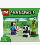 30672 Steve mit Baby-Panda Lego Minecraft, 35 Teile, ab 6 Jahren