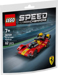30709 Ferrari 499P Hypercar Lego Speed Champions, 62 Teile, ab 7 Jahren