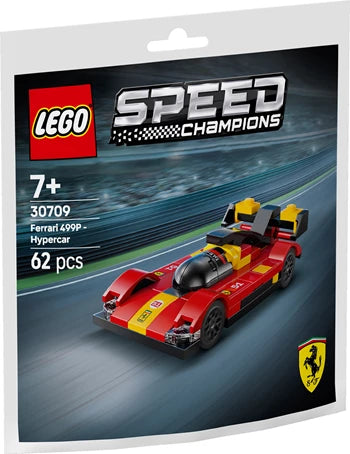 30709 Ferrari 499P Hypercar Lego Speed Champions, 62 Teile, ab 7 Jahren