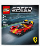30709 Ferrari 499P Hypercar Lego Speed Champions, 62 Teile, ab 7 Jahren