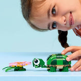 Schildkröte mit Seerose Lego Creator, 124 Teile, ab 7 Jahren