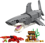 Wilder Hai mit Schatztruhe Lego Creator, 379 Teile, ab 8 Jahren
