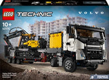 42175  Volvo FMX LKW mit EC230 Electric Raupenbagger, Lego Technic, 2274 Teile, ab 10 Jahren
