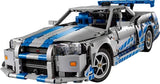 42210 2 Fast 2 Furious Nissan Skyline GT-R (R34) Flitzer, Lego Technic, 1410 Teile, ab 18 J.