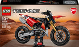 Ducati Desmo450 MX Factory Motorrad Lego Technic, 457 Teile, ab 10 Jahren