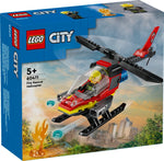 60411 Feuerwehrhubschrauber Lego City, 85 Teile, ab 5 Jahren