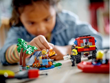 60412 Feuerwehrgeländewagen mit Rettungsboot, Lego City, 301 Teile, ab 5 Jahren