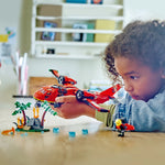 60413 Löschflugzeug Lego City, 478 Teile, ab 6 Jahren