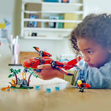 60413 Löschflugzeug Lego City, 478 Teile, ab 6 Jahren