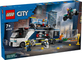 60418 Polizeitruck mit Labor Lego City, 674 Teile, ab 7 Jahren