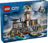 60419 Polizeistation auf der Gefängnisinsel, Lego City, 980 Teile, ab 7 Jahren