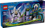 60421 Achterbahn mit Roboter-Mech Lego City, 986 Teile, ab 8 Jahren