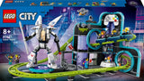 60421 Achterbahn mit Roboter-Mech Lego City, 986 Teile, ab 8 Jahren