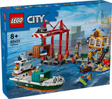 60422 Hafen mit Frachtschiff Lego City, 1226 Teile, ab 8 Jahren